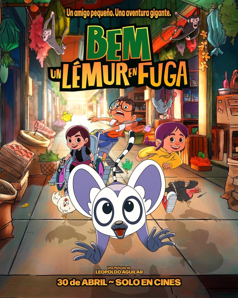 “BEM, UN LÉMUR EN FUGA” LLEGA A LOS CINES ESTE 30 DE ABRIL PARA CELEBRAR EL DÍA DEL NIÑO CON UNA GRAN AVENTURA
