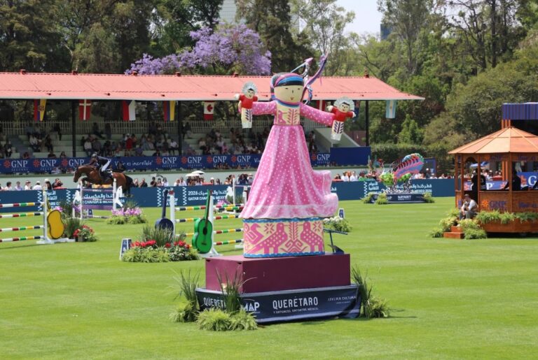 Muestra Querétaro sus atractivos turísticos, artesanales y gastronómicos en Longines Global Champions Tour